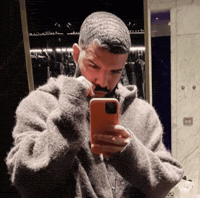 Aubrey Graham Selfie GIF