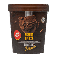chocolate icecream Sticker by Luicella's Ice Cream