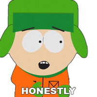 To Be Honest Kyle Broflovski Sticker by South Park