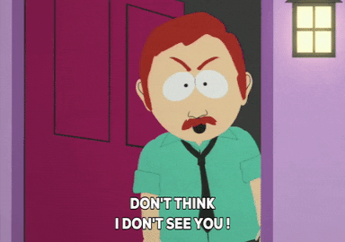 angry doorway GIF by South Park 