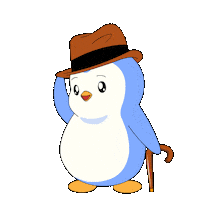 Hows It Going Good Day Sticker by Pudgy Penguins