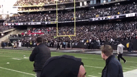 Raiders Fans Show Their Frustration 