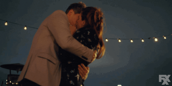 happy in love GIF by You're The Worst 