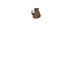 blackbearclo logo apparel shop online black bear Sticker