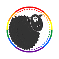 TheBlackSheep pride tbs the black sheep the black sheep online Sticker