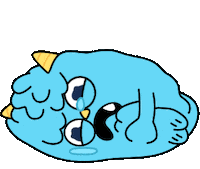 Ice Cream Crying Sticker