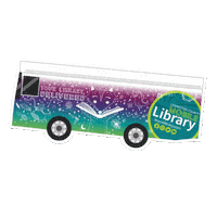 lexcolibrary library nova bookmobile lexcolibrary Sticker