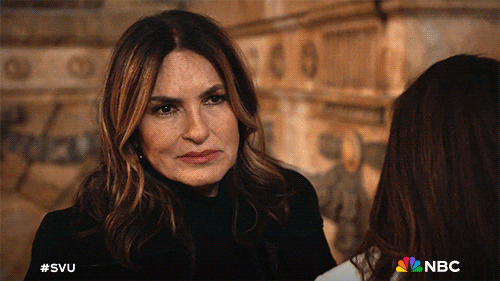 Olivia Benson Wow GIF by Law & Order