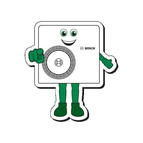 Character Mascot Sticker by Worcester Bosch