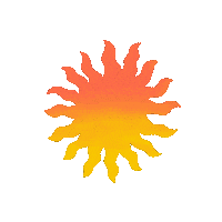 Happy Sun Sticker by emilylynndesign