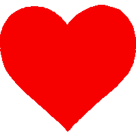 Heart Clay Sticker by The Pot Shed