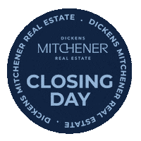 Real Estate Closing Day Sticker by dickensmitchener