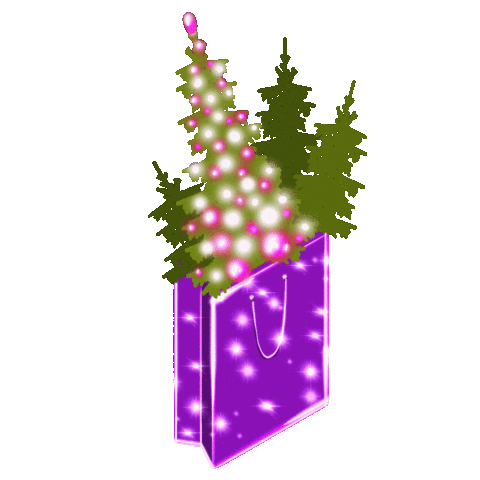 Christmas Tree Love Sticker