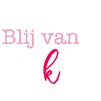 Pink Crochet Sticker