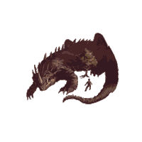 Skraeckoedlan dragon dinosaur heavy metal lizard Sticker