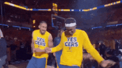Happy Nba Playoffs GIF by NBA