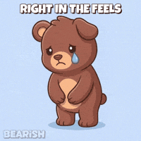 Sad Forgive Me GIF by BEARISH