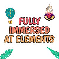 Sticker by Elements Festival