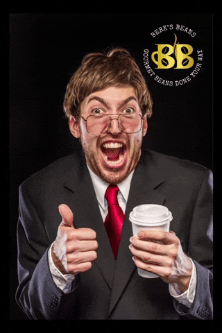 Just Do It Coffee Lover GIF by Berk's Beans Coffee