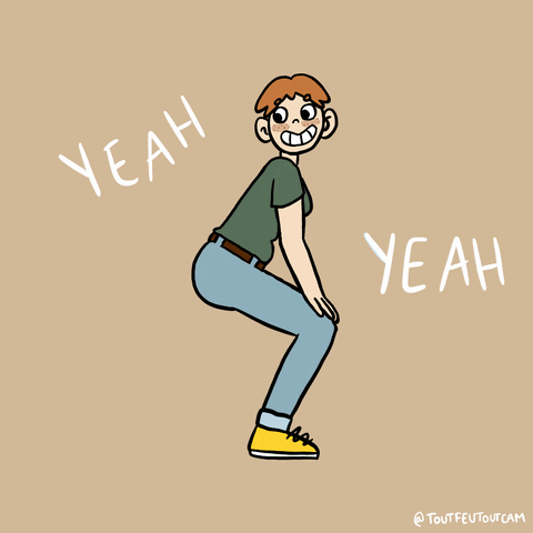 Happy Dance GIF by max contre-attaque
