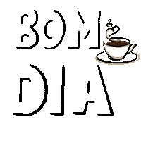 Bom Dia Coffee Sticker