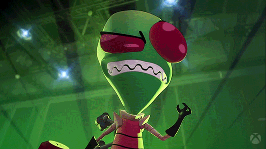 Invader Zim Laughing GIF by Xbox