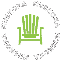 Chair Lake Sticker by Muskoka Woods