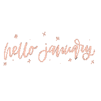 New Year Pink Sticker