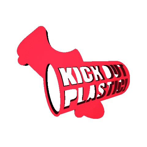 KickOutPlastic giphyupload sustainable sustainability recycle Sticker