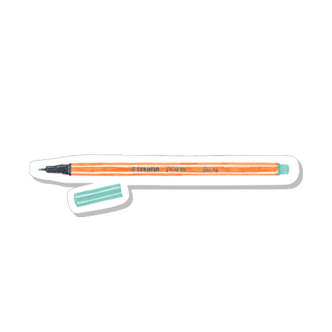Drawing Studying Sticker by STABILO