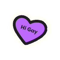 Heart Love Sticker by Bergen Pride