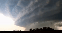 Colossal Supercell Moves Through West Illinois