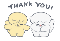 Thank You Very Much Sticker by Snooze Kittens