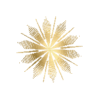 Gold Spinning Sticker