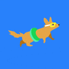 Fun Swimming GIF by Slanted Studios
