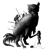 Spirit Guide Horror Sticker by Mezcal El Silencio