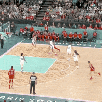 Womens Basketball Sport GIF by NBC Olympics