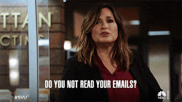 Law And Order Svu Email GIF by NBC