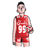 Volleyball Vnl Sticker by Vodafone Türkiye