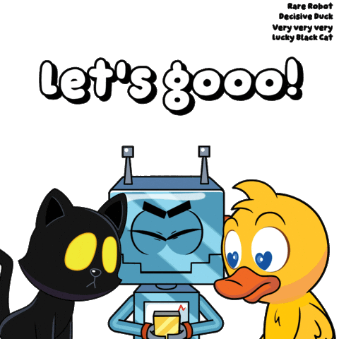 Wo Lets Go Sticker by VeeFriends