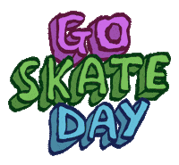 Goskateday Sticker