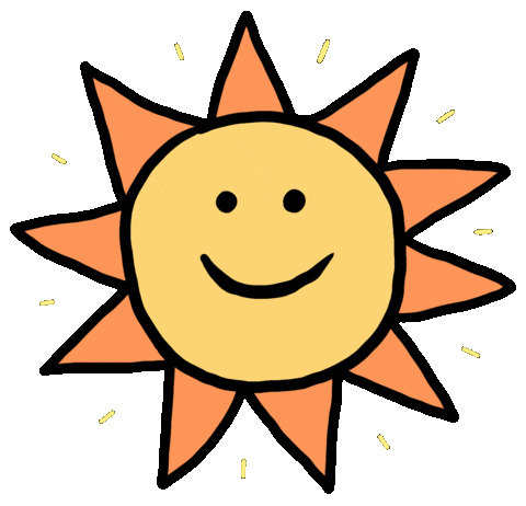 Sun Soleil Sticker by Ruppert Tellac