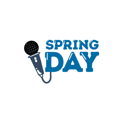 Spring Day Bentleyu Sticker by Bentley University