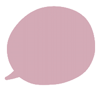 Pink 吹き出し Sticker