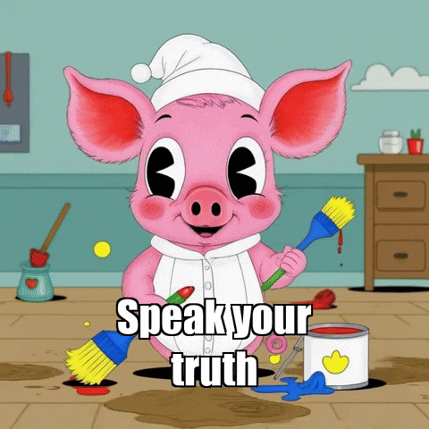 Believe In Yourself Affirmations GIF by The Pigasso