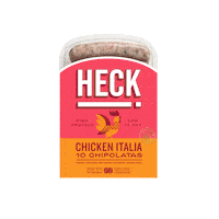 Chicken Burgers Sticker by HECK!FOOD