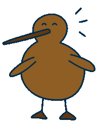 Workout Kiwi Sticker