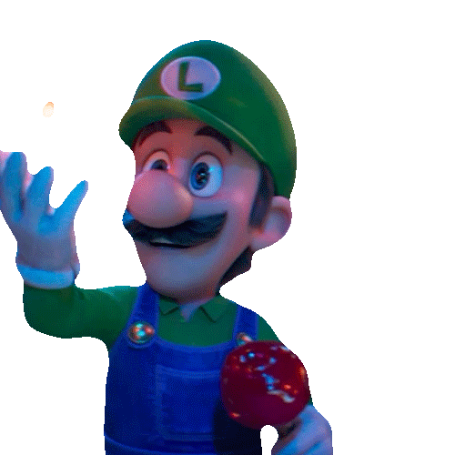 Super Mario Wow Sticker by Universal Pictures