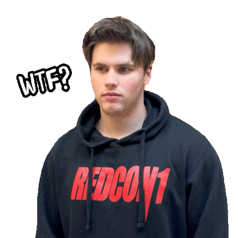 Sad Question Sticker