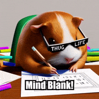 Study Student GIF by Guinea Gambino